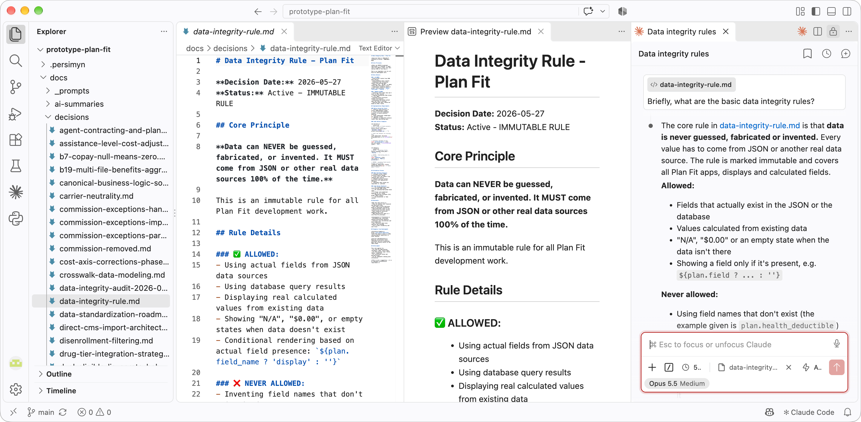 Plan Fit project